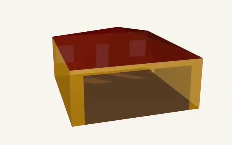 Generated 3D gbXML model output